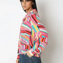 Vero Moda Multicolor Printed Shirt image 4