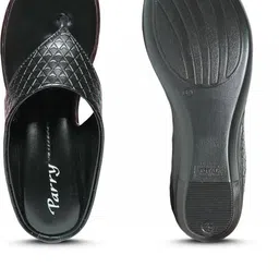 PARRY WALK Women Textured Open Toe Flats image 3