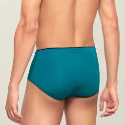 XYXX Blue & Teal Snug Fit Briefs - Pack of 2 image 3