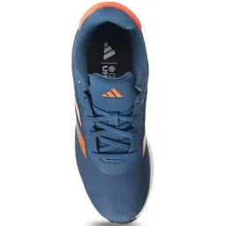 adidas Men's DashJazz M Blue, Orange & White Running Shoes image 4