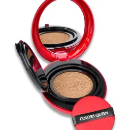 Colors Queen Mask Fit Red Cushion Foundation Natural Beige - 18 gm-picture-44