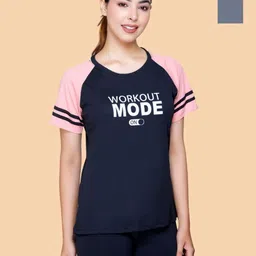 White Moon Women 2 Printed Applique T-shirt-image-93