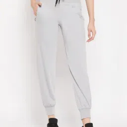 Clovia Grey Active Joggers-image-11