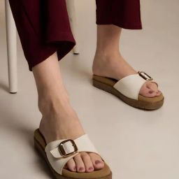 Inc.5 Women's White Casual Sandals-picture-8