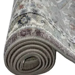 Obsessions Light Purple Medallion Neo Classical Carpet - Large image 3