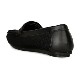 Bata Women's Black Casual Loafers image 5