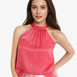 RAREISM High Neck Sleeveless Cotton Top-image-69