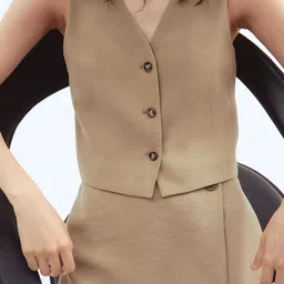 H&M Short Waistcoat image 4