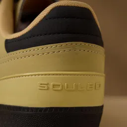 the souled store Kanso: Yellow Men and Boys Lace Up Low Top Sneakers image 5