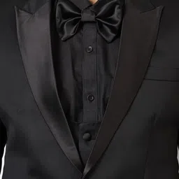 wintage Men's Tuxedo Black 3PC Suit image 4