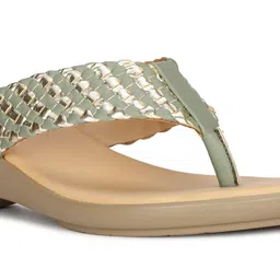 bata Women's Cecil Wedge Thong Slipper image 5