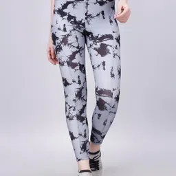 kashikay creation Women's High Rise Full Stretchable Ankle Length Digital Printed Slim Fit Yoga Workout Gym Tights with Pockets | Yoga Pants | Leggings for Women image 4