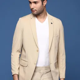 showoffff Men's Single Breasted Slim Blazer image 2