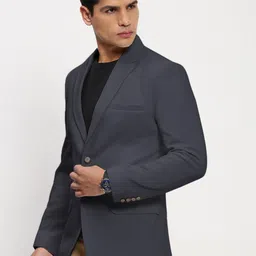 showoffff Men's Single Breasted Slim Blazer image 4