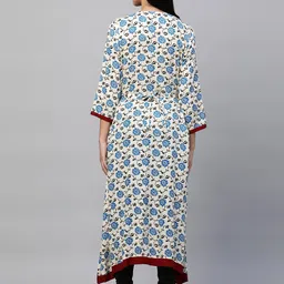 momtobe Women's Rayon Maternity Kurti/Pregnancy Kurta/Easy Breast Feeding/Breastfeeding Kurta/Western Kurti with Zippers for Nursing Pre and Post Pregnancy image 4