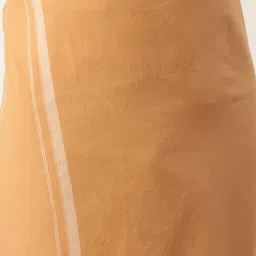 nandu Brand Elite Men's Cotton Safforn Colour Dothi - Pack of 1 (Kavi-Colour) image 4