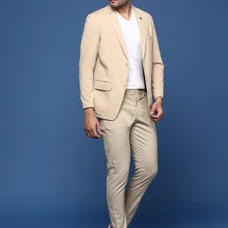 showoffff Men's Single Breasted Slim Blazer image 5