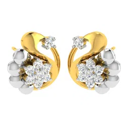 avsar 18K (750) Diamond Earring AVE383YA image 1