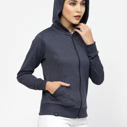 uzarus Women's Cotton Anthra Sweatshirt Hoodie image 3