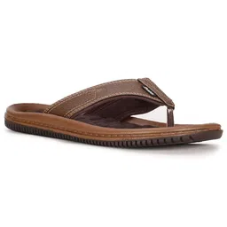 bata Men's PU Synthetic Casual Slippers image 1