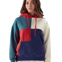 the souled store Flame Scarlet Hoodie Women Oversized Hoodies image 1