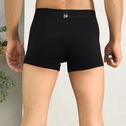 damensch Men's Modal Regular Solid Trunks image 5