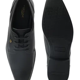 liberty Fortune BENSTOCK1E Formal Lacing Derby Shoes for Men with TPR Sole | PU Outsole | Comfortable and Lightweight | Cushioned Footbed | Durable Trendy Design image 5