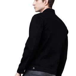 athrz Men Regular Fit Washed Full Sleeve Denim Jacket image 4