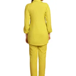 enchanted drapes Lime Striped Women's Cotton Women's Set image 2