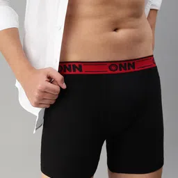 onn Men's Cotton Boxers (Pack of 2) (Colors May Vary) image 2