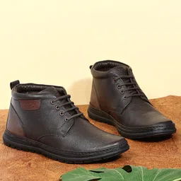 buckaroo CORNELIO Genuine Leather Casual Boots For Mens image 2