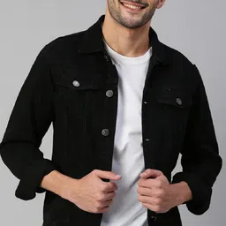 high star Men's Denim Jacket image 5