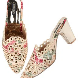 shoetopia Women's Heel-Bantu Heeled Sandal image 1