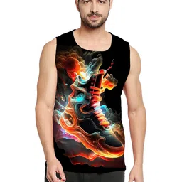 blacksmith Stardust Shoe Printed Sleeeveless Sando Tank top Gym & Street wear for Men image 1