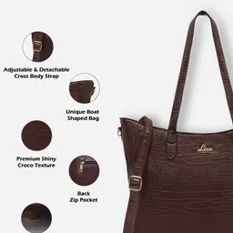 lavie Women's Hailon Large Tote Bag | Ladies Purse Handbag image 3