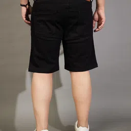 bigbanana Plus Size Men's Regular Fit Solid Shorts image 5