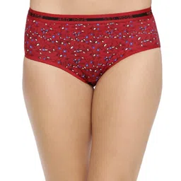 redrose Red Rose Women's Hipster Full Coverage Panties Multicolor | Mulisize Pack of 3 Brief | KRINA image 2