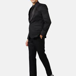 wintage Men's Tuxedo Black 3PC Suit image 2