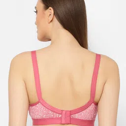 floret Women's Cut & Sew Double Layer-Cups Non Padded & Non-Wired Full Coverage Bra image 2