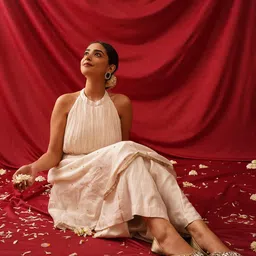 jm looks Women Jutti | Designer Stone-Embellished Punjabi Mojari for Women Weddings & Festivals Occasions image 4