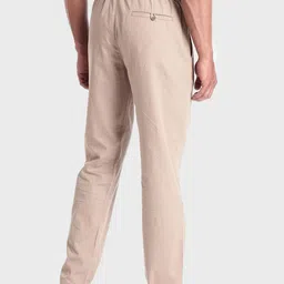 bewakoof Men's Regular Fit Cotton Trousers image 3