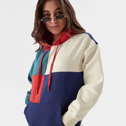 the souled store Flame Scarlet Hoodie Women Oversized Hoodies image 3