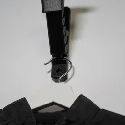 generic Motorcycle Helmet Wall Mount Holder, Black (Pack of 1) image 2