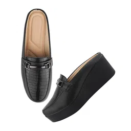 the white pole Stylish Attractive Loafer Comfortable Formal & Casual Shoes for Girls & Women image 1