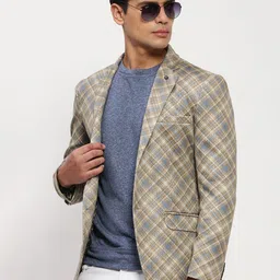 showoffff Men's Single Breasted Slim Blazer image 2