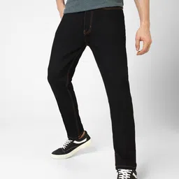 urbano fashion Men's Slim Fit Washed Jeans Stretchable image 3
