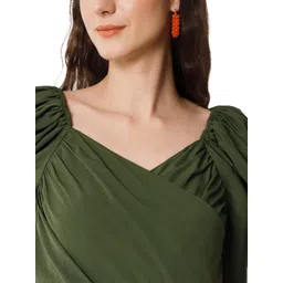 all ways you Women's Solid Half Sleeve Poly Crepe Jumpsuit for Women (A2107JSOL422) image 5