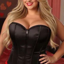 daisy corsets Women's Lavish Front Zipper Corset image 5