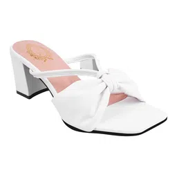 shoetopia Women & Girls detailed Strap Stylish Fashion Sandal Block Heels image 3
