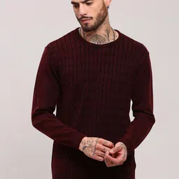 showoffff Men's Cotton Classic Sweater image 3
